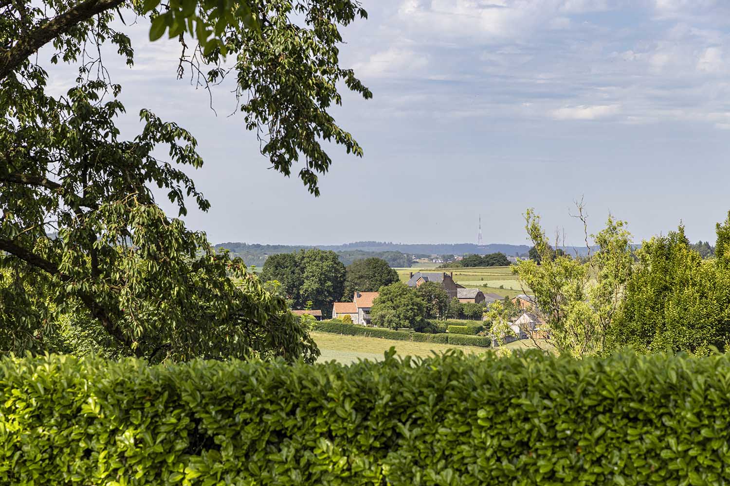 Paysage rural autour d’Anhée